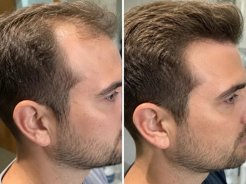 Antes y después de Gustavo S.